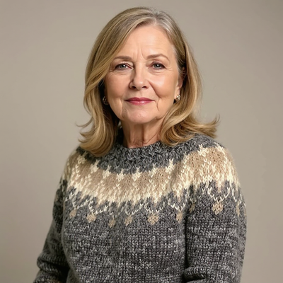 Angela | Vintage Islandpullover