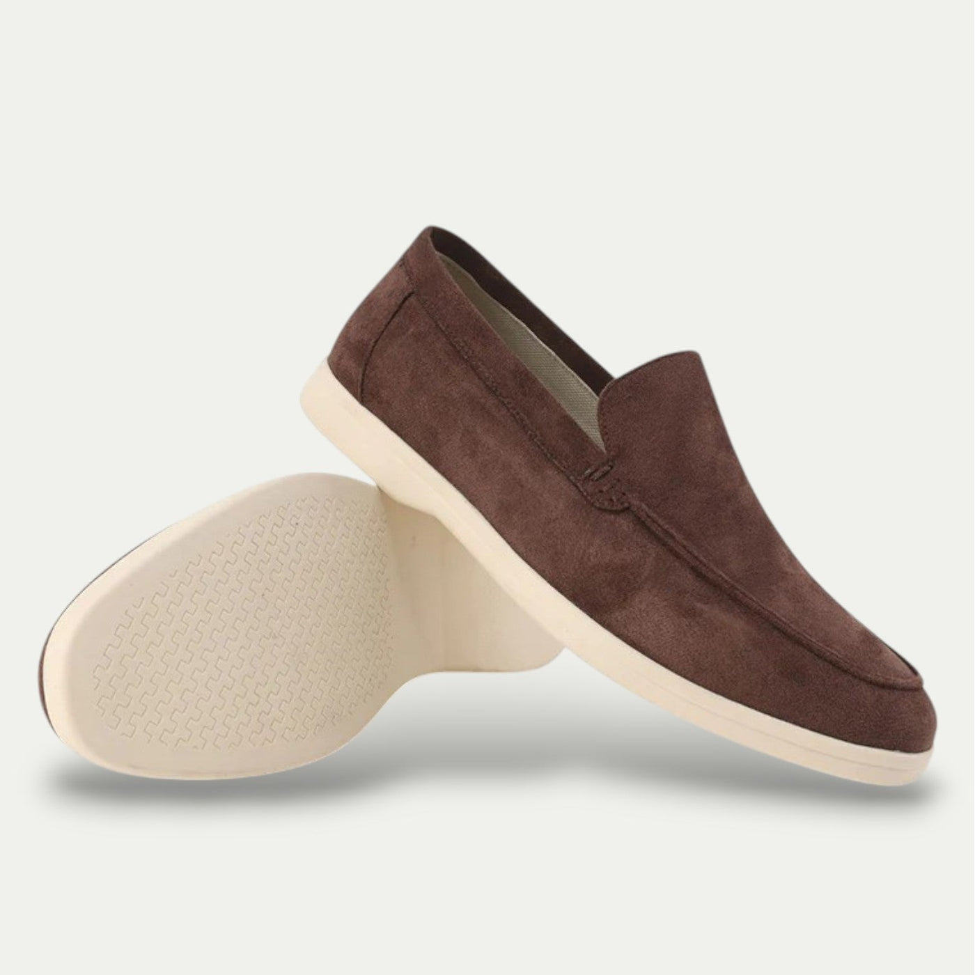 Heinrich - Penny loafers aus feinem Wildleder