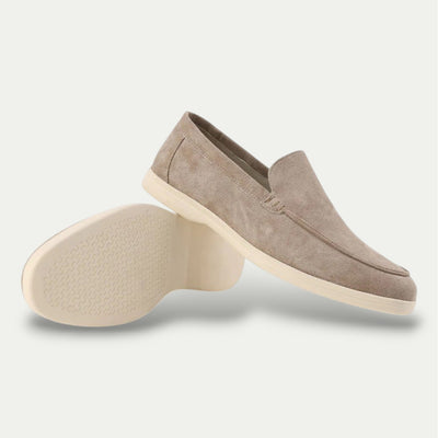 Heinrich - Penny loafers aus feinem Wildleder