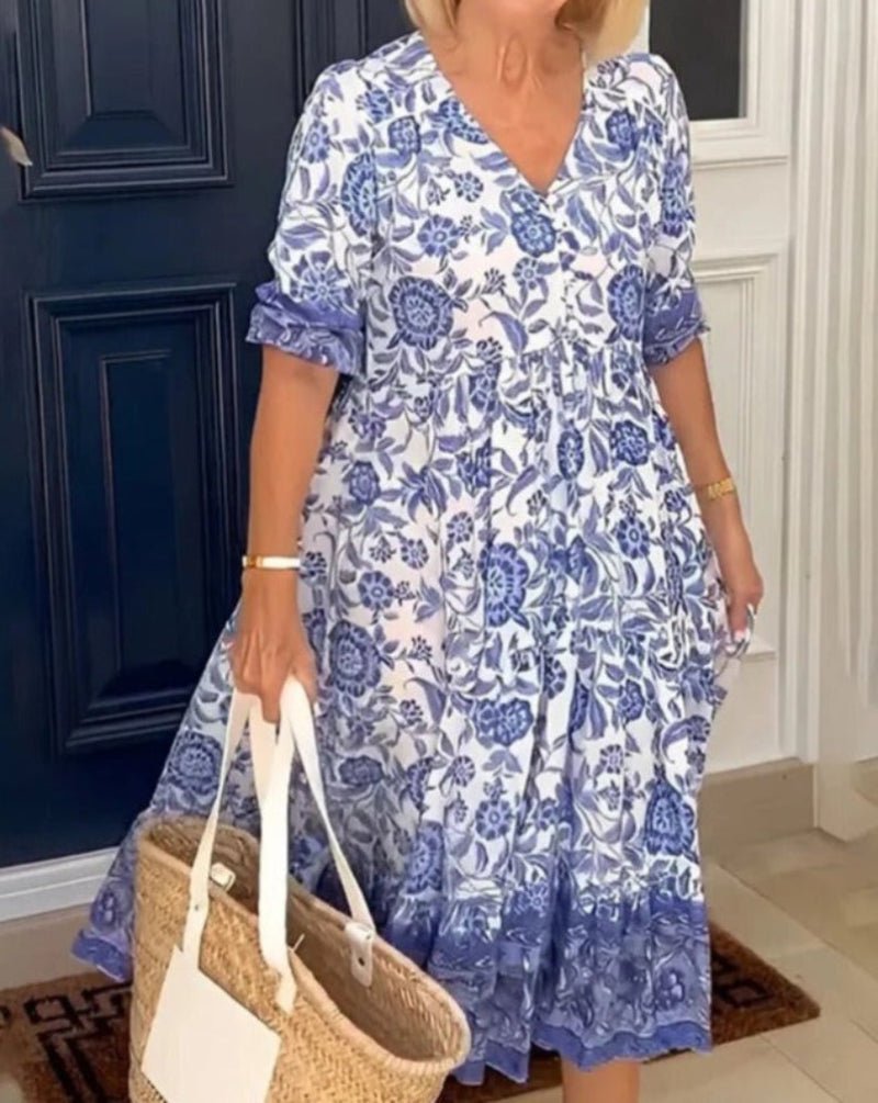 Ilayda – Elegantes Sommerkleid aus hochwertiger Baumwolle