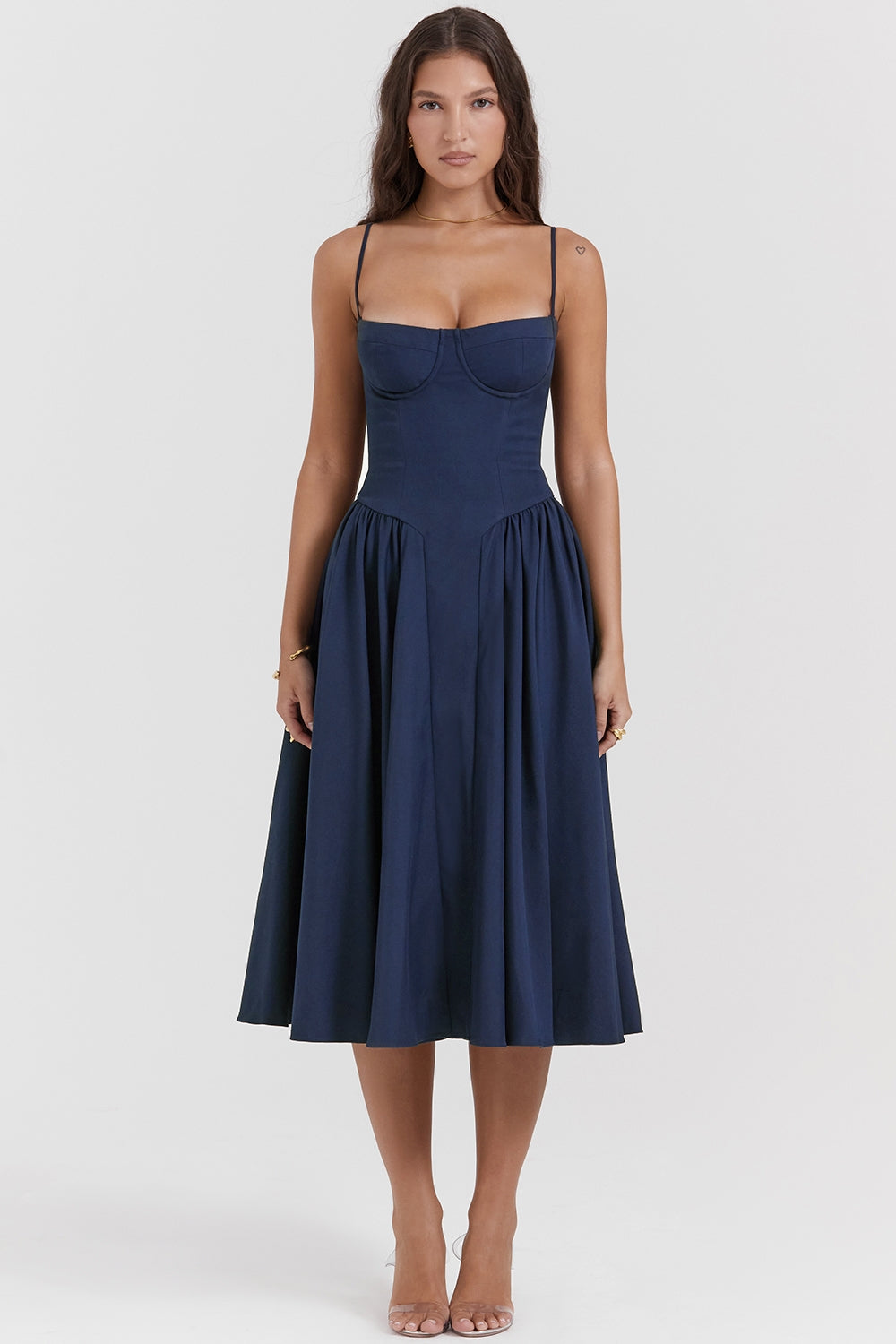 Aram | Celine Korsett-Midi-Kleid