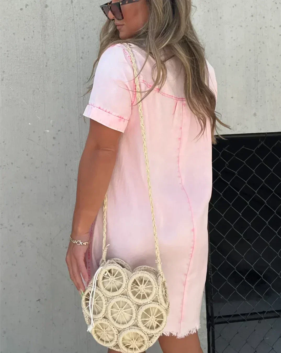 Vera | Elegante Jeanshemdkleid