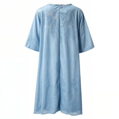 Stilvol Geblümtes A-Linien Kleid mit Weste für Damen – Miray