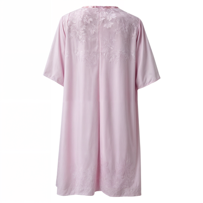 Stilvol Geblümtes A-Linien Kleid mit Weste für Damen – Miray