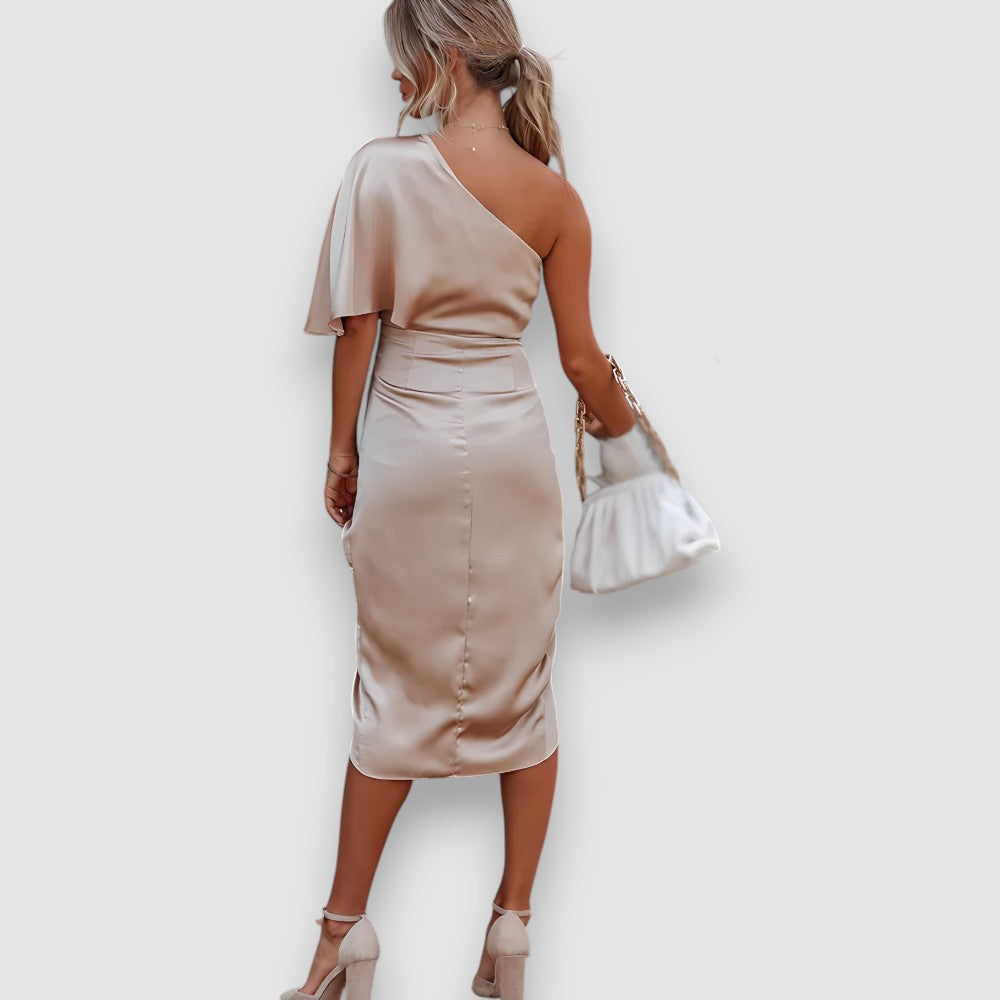 Lilia | One-shoulder Cocktailkleid