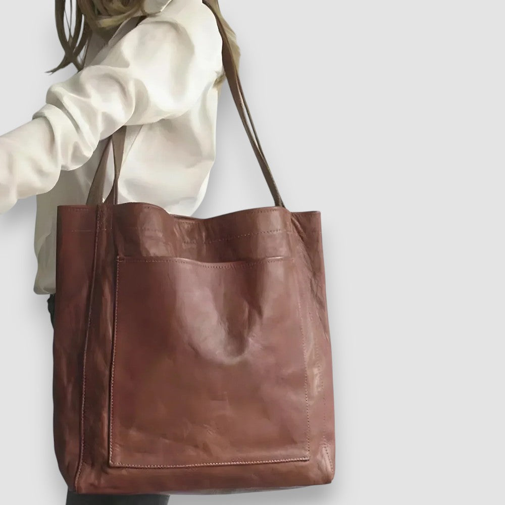 Evelin | Leder-Umhängetasche