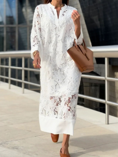 Elisabetta - Elegantes weißes Kleid