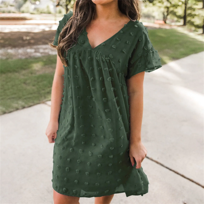 Zoey - Schickes Bequemes Damen Sommerkleid