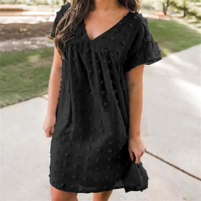 Zoey - Schickes Bequemes Damen Sommerkleid