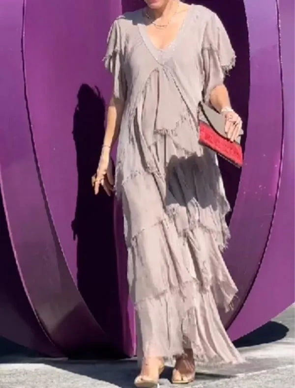 Emma | Elegantes langes Kleid