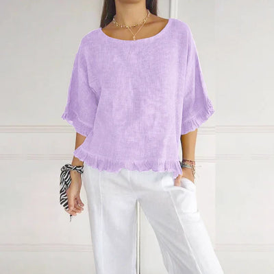 Damen Sommer Elegante Bluse | Leicht