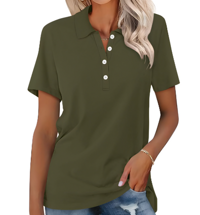 Emily | Elegantes und Komfortables Polo-Shirt für Frauen