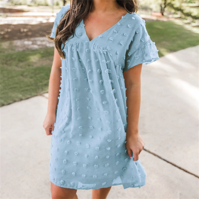 Zoey - Schickes Bequemes Damen Sommerkleid