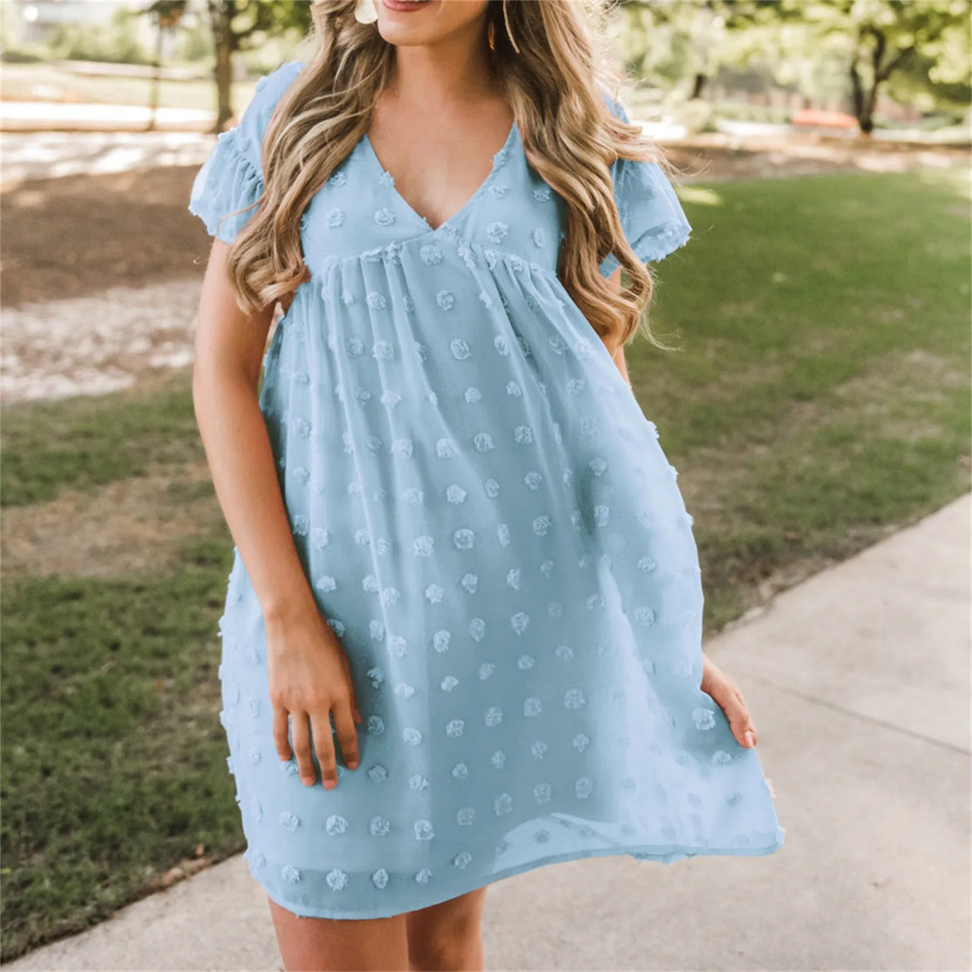 Zoey - Schickes Bequemes Damen Sommerkleid