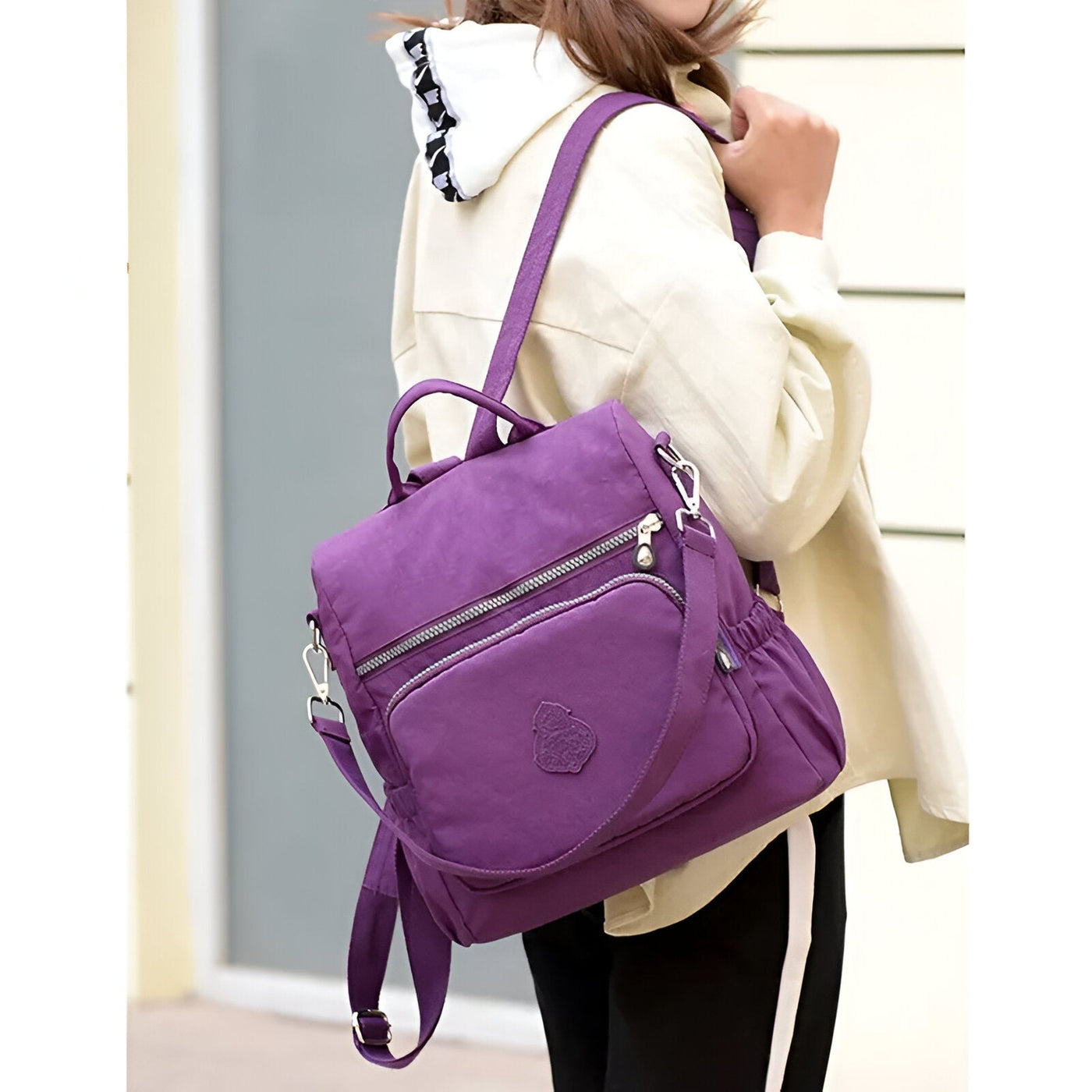 Diebstahlsicherer Rucksack Für Damen | Umhängetasche