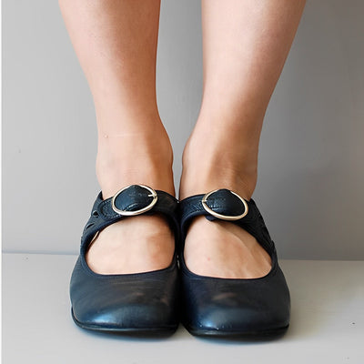 Velana - Elegante Einzelne Schuhe mit Schnalle
