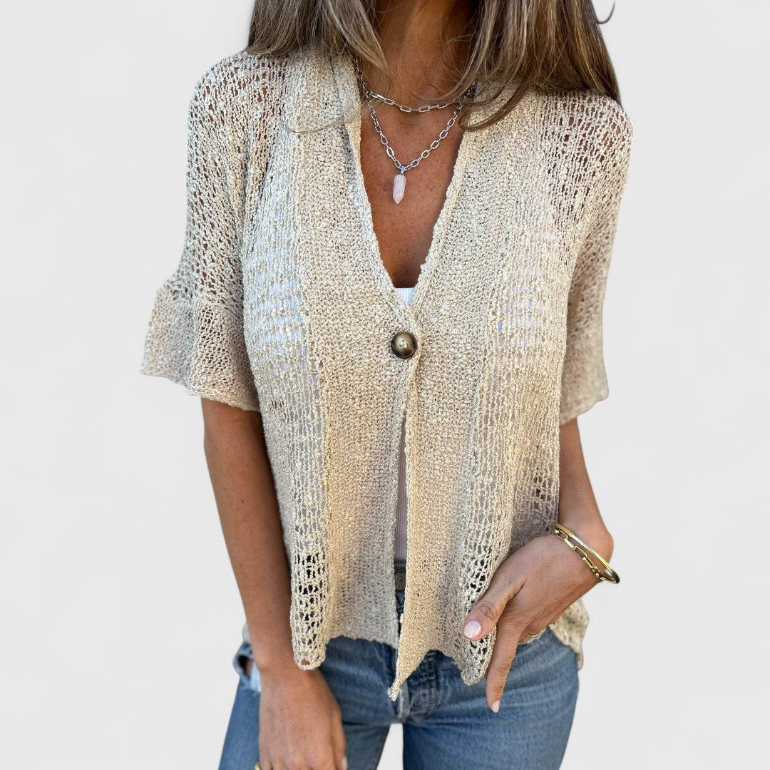 Rica | Handgefertigte, atmungsaktive Bluse