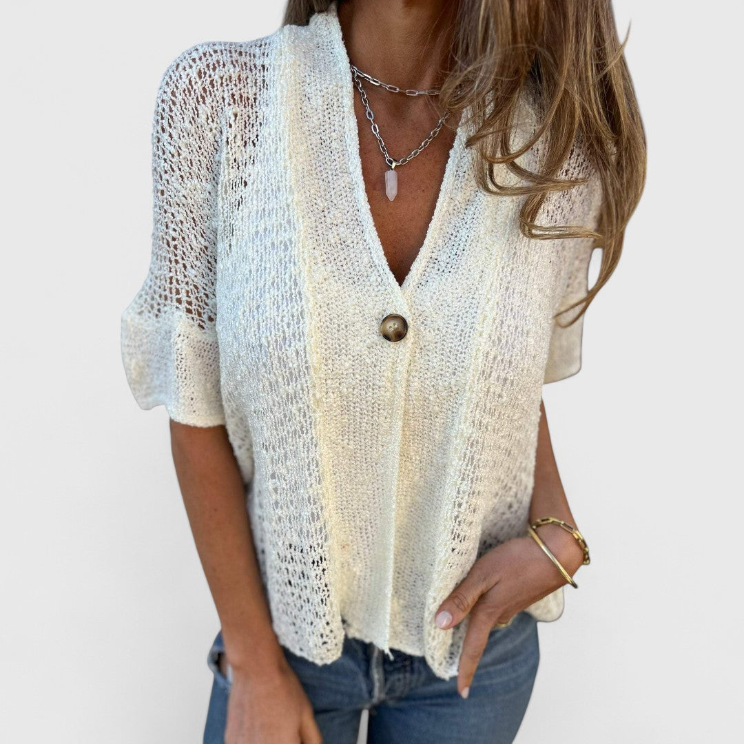 Rica | Handgefertigte, atmungsaktive Bluse