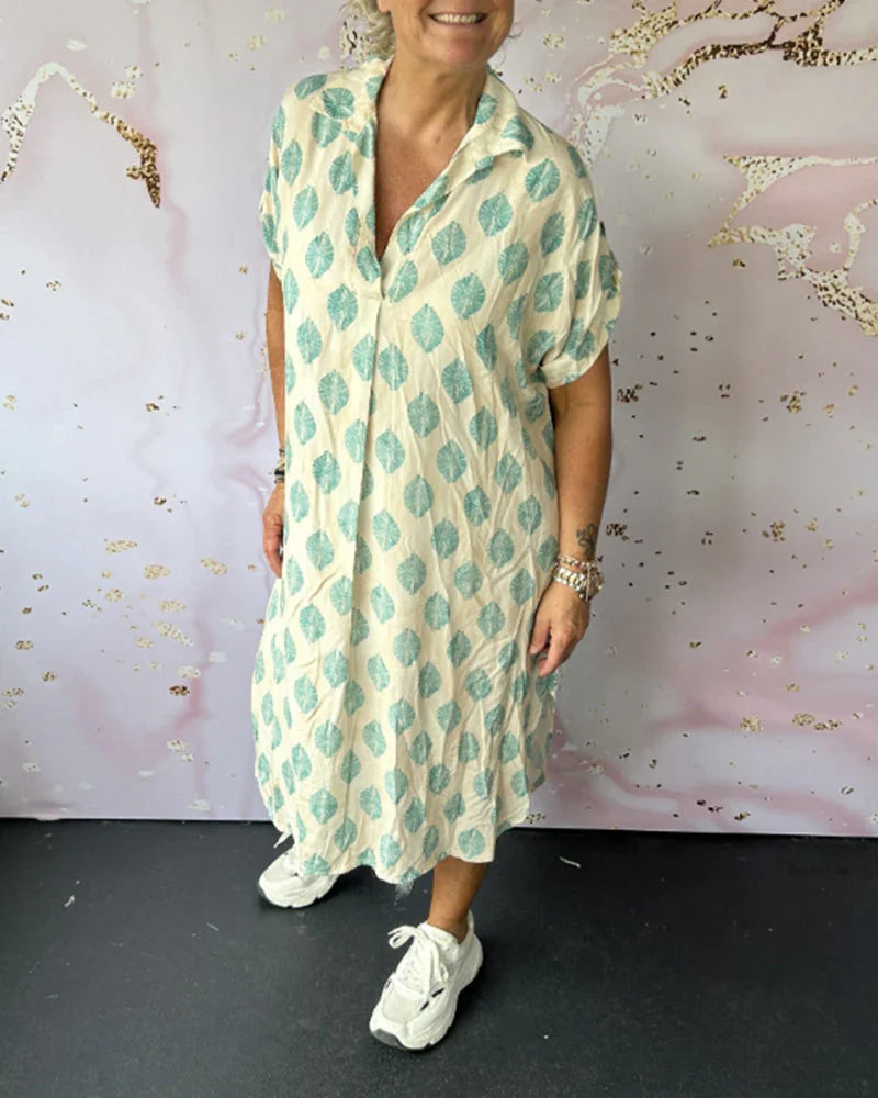 Katherina™ – Zeitloses V-Ausschnitt-Kleid für mühelosen Stil