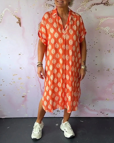 Katherina™ – Zeitloses V-Ausschnitt-Kleid für mühelosen Stil