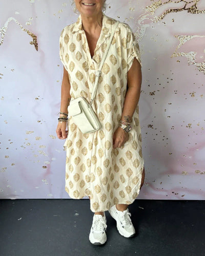 Katherina™ – Zeitloses V-Ausschnitt-Kleid für mühelosen Stil