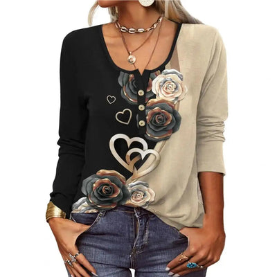 Apollonia | Damen Elegante Bluse | Langarm