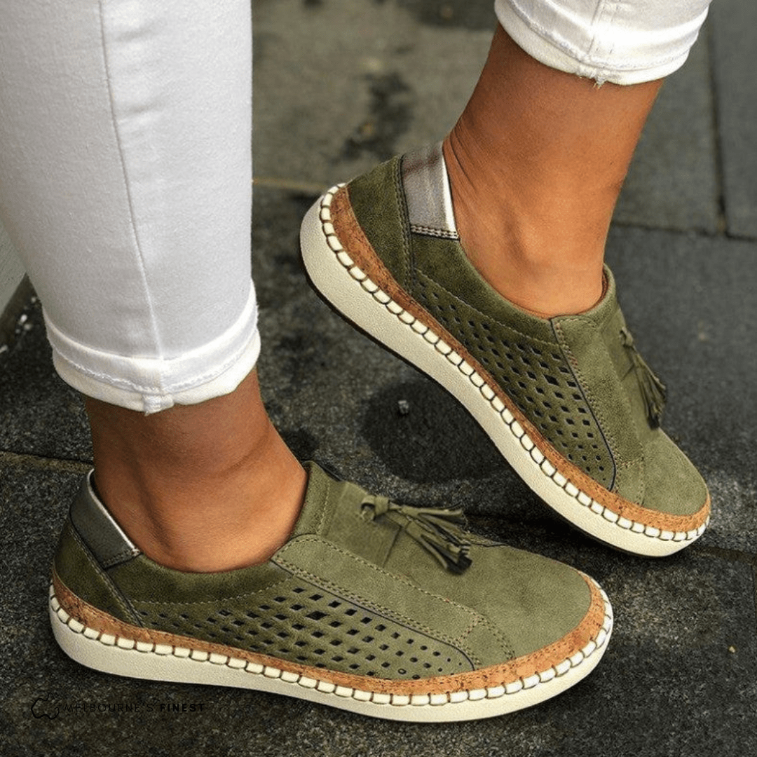 Klara – Stilvolle Orthopädische Slip-Ons