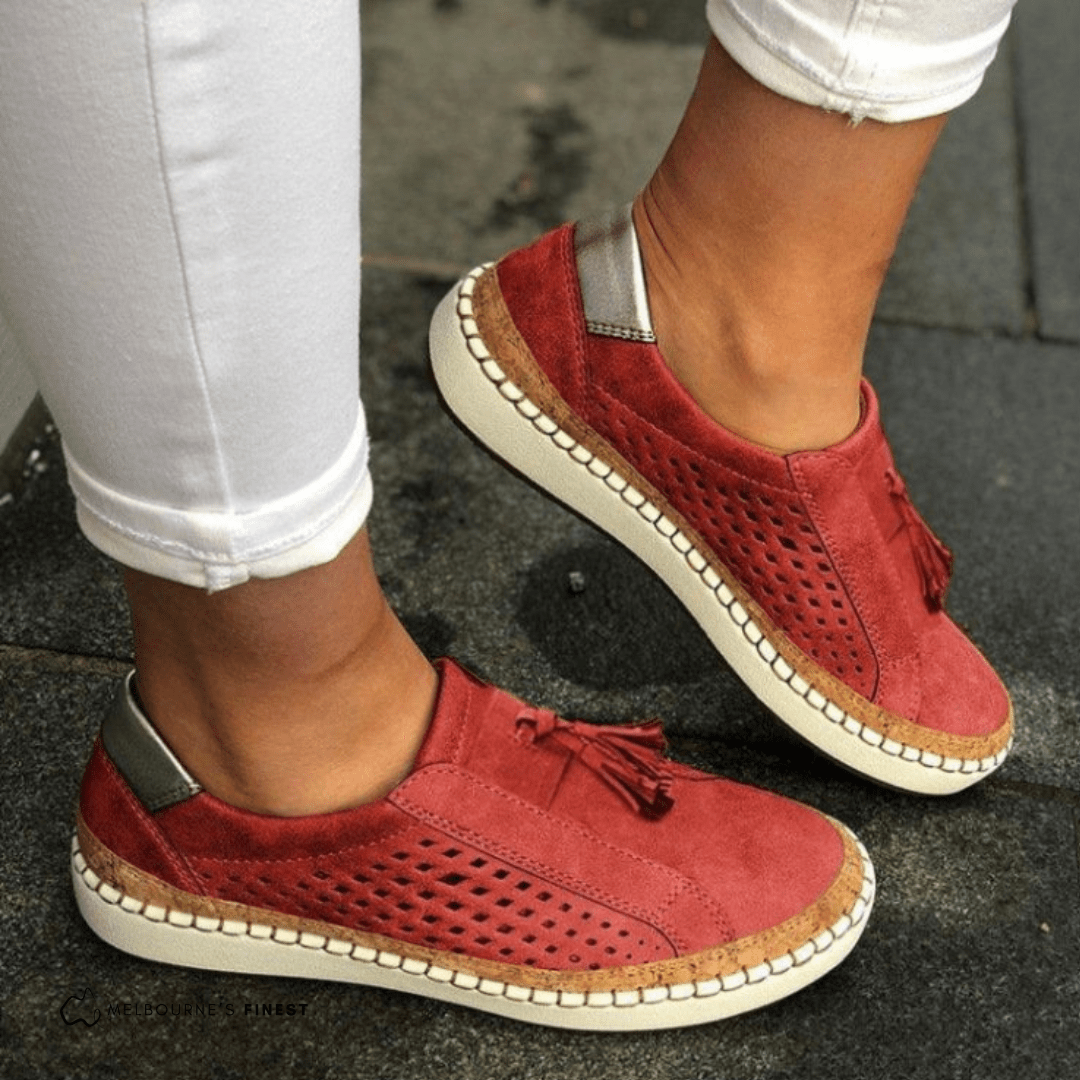 Klara – Stilvolle Orthopädische Slip-Ons
