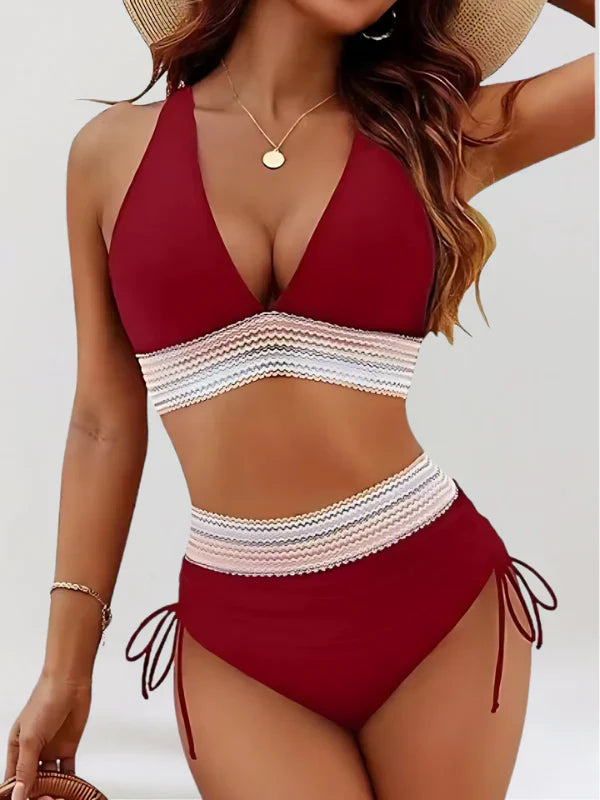 Kya™ – Bauchweg-Bikini-Set mit hoher Taille