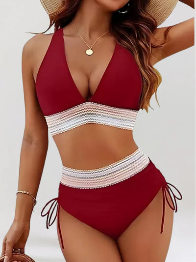 Kya™ – Bauchweg-Bikini-Set mit hoher Taille
