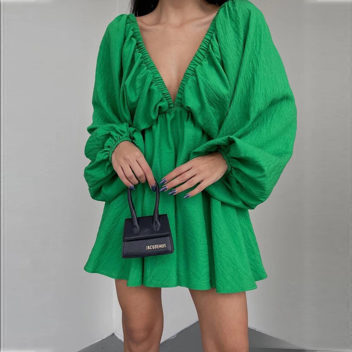 Jandee - Damen Boho Chic Lässiges Kleid