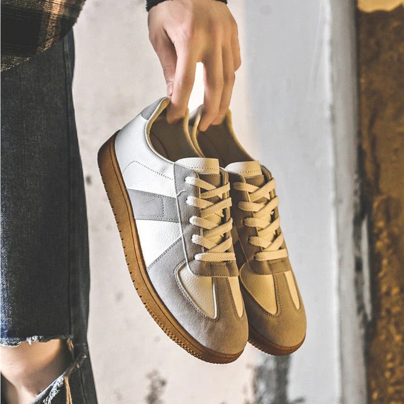 Leandro – Klassische Retro-Schuhe mit dicker Sohle