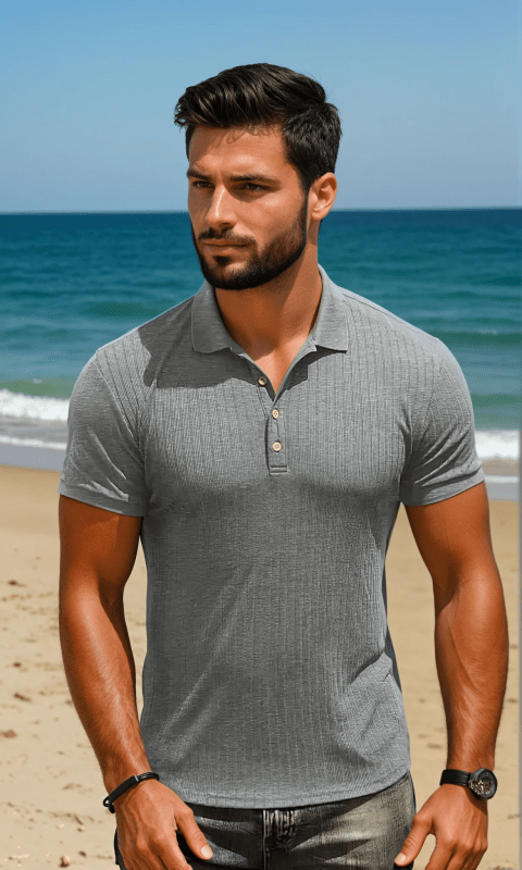 Leo - Klassisches Poloshirt mit Kragen