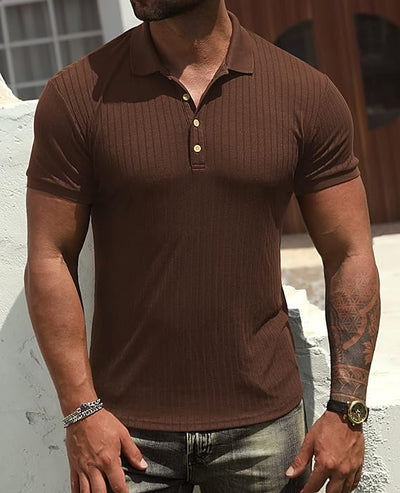 Leo - Klassisches Poloshirt mit Kragen