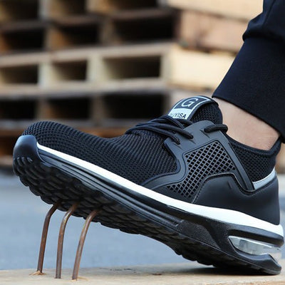 Leo - Robuster Sneaker mit Stahlkappe und rutschfester Sohle