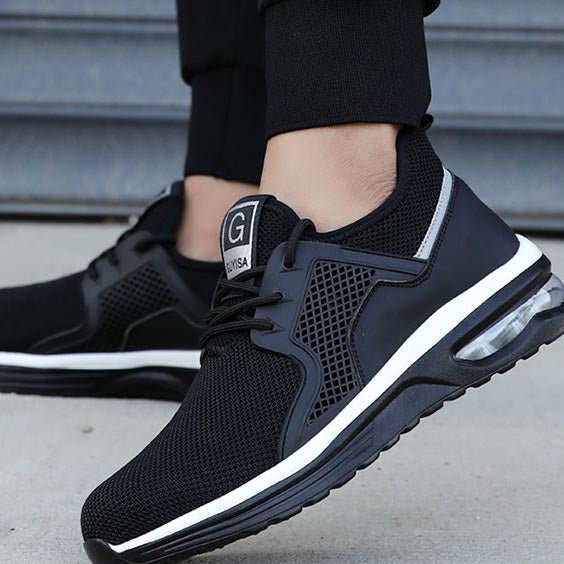 Leo - Robuster Sneaker mit Stahlkappe und rutschfester Sohle