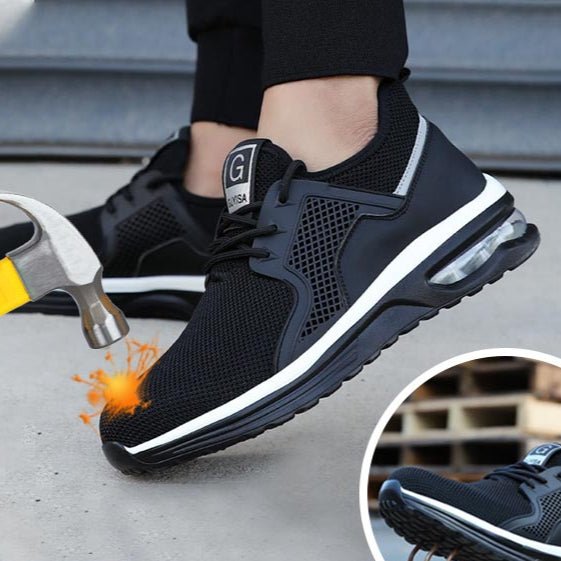 Leo - Robuster Sneaker mit Stahlkappe und rutschfester Sohle