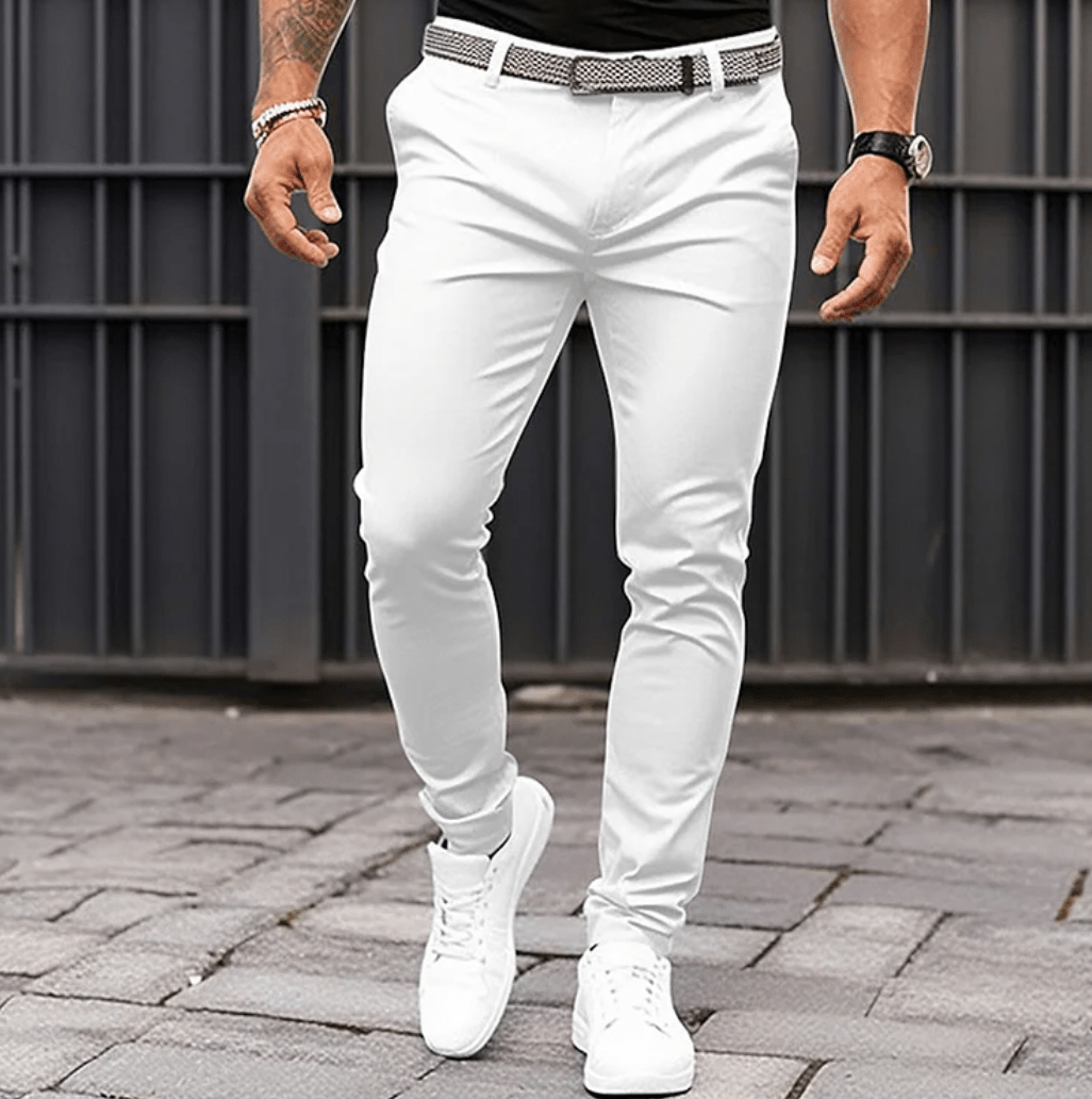 Leon – Slim Fit Hose Elegant Modern