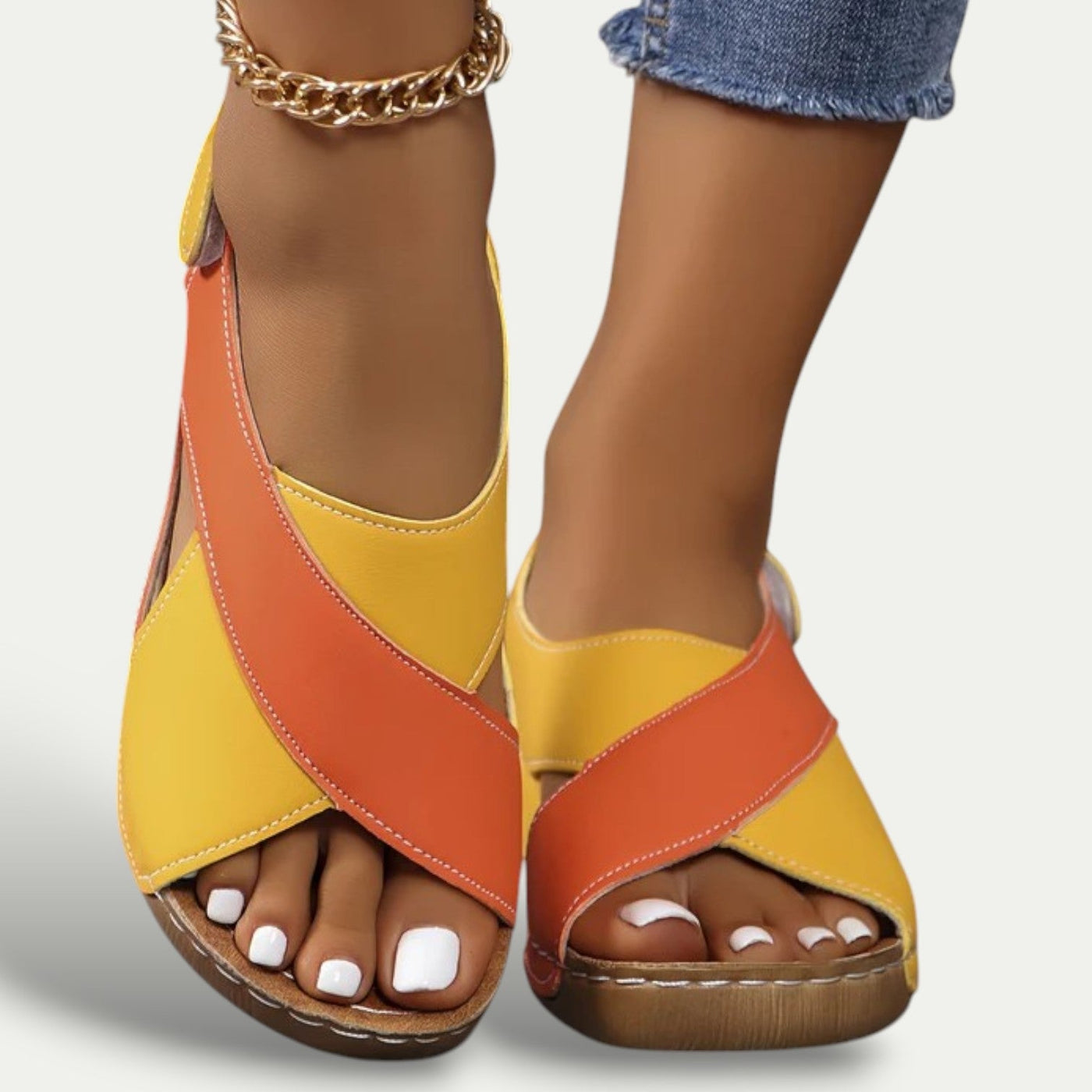 Leonie – Stilvolle Orthopädische Sandalen für Damen