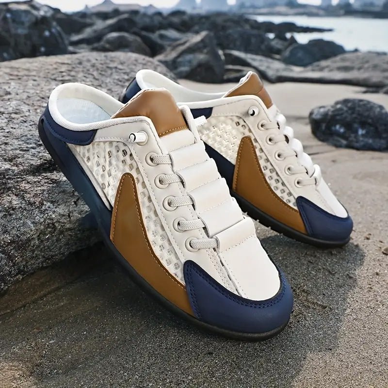 Lorik - Bequeme Sliders mit rutschfester Sohle