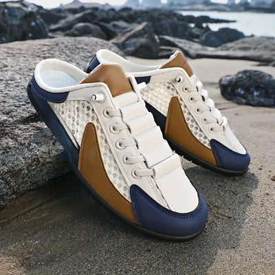 Lorik - Bequeme Sliders mit rutschfester Sohle