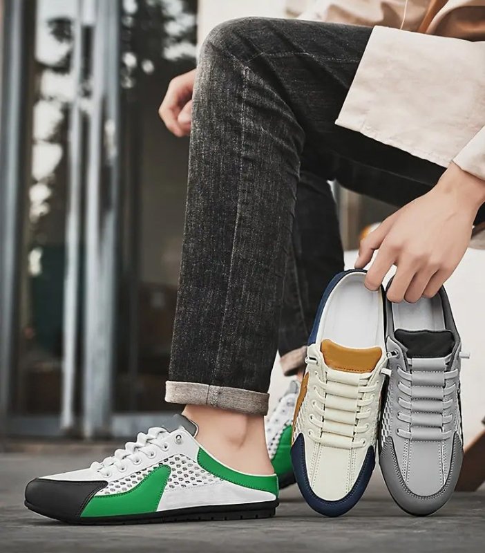 Lorik - Bequeme Sliders mit rutschfester Sohle