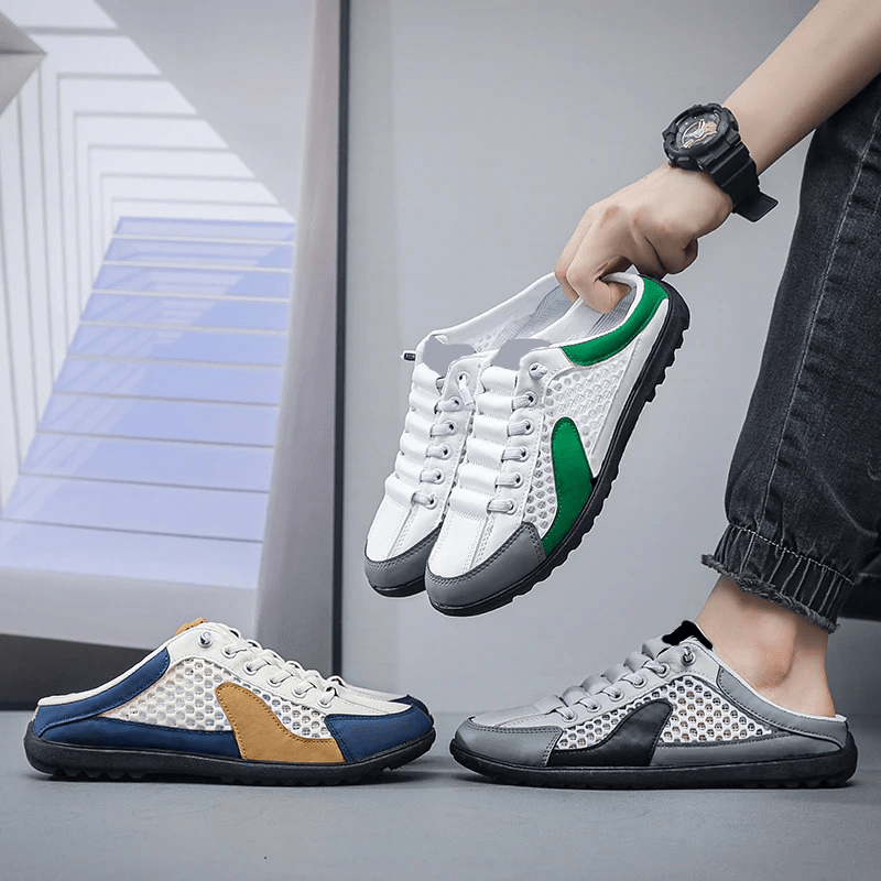 Lorik - Bequeme Sliders mit rutschfester Sohle