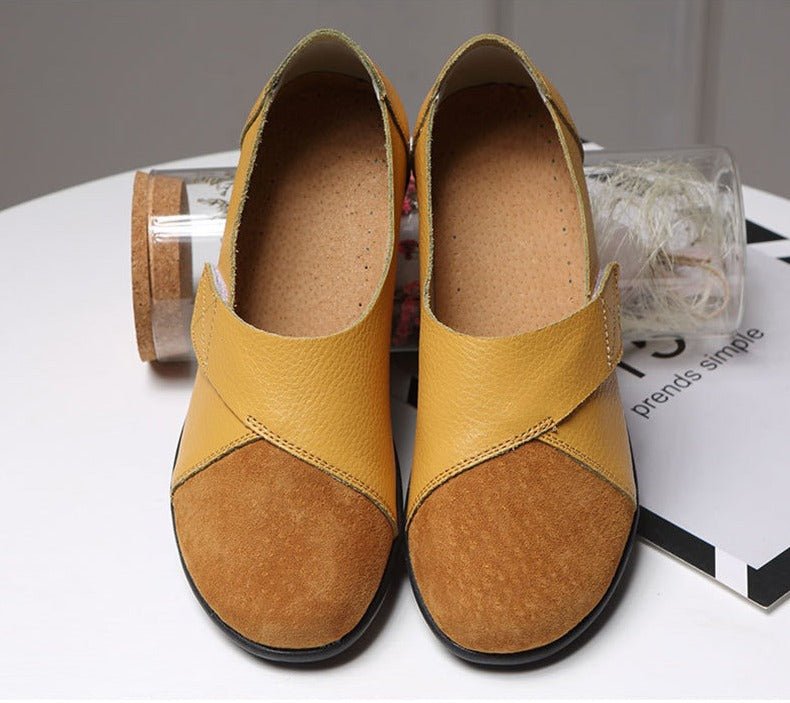 Lucian - Bequeme Leder Slip-On Schuhe mit ergonomischer