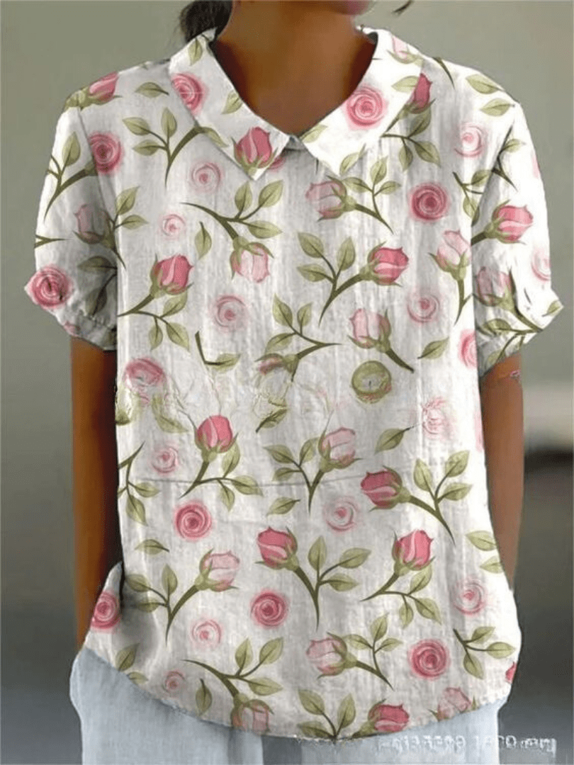 Lumina – Elegantes Bluse mit Blumenprint