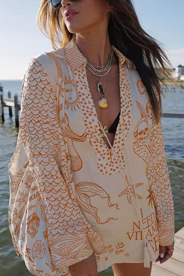 Luzie – Elegantes Blusenset mit Chicer Shorts