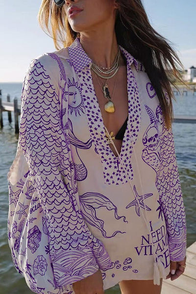 Luzie – Elegantes Blusenset mit Chicer Shorts