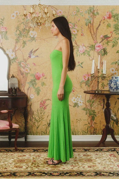 Mathilda | Trägerloses Maxikleid