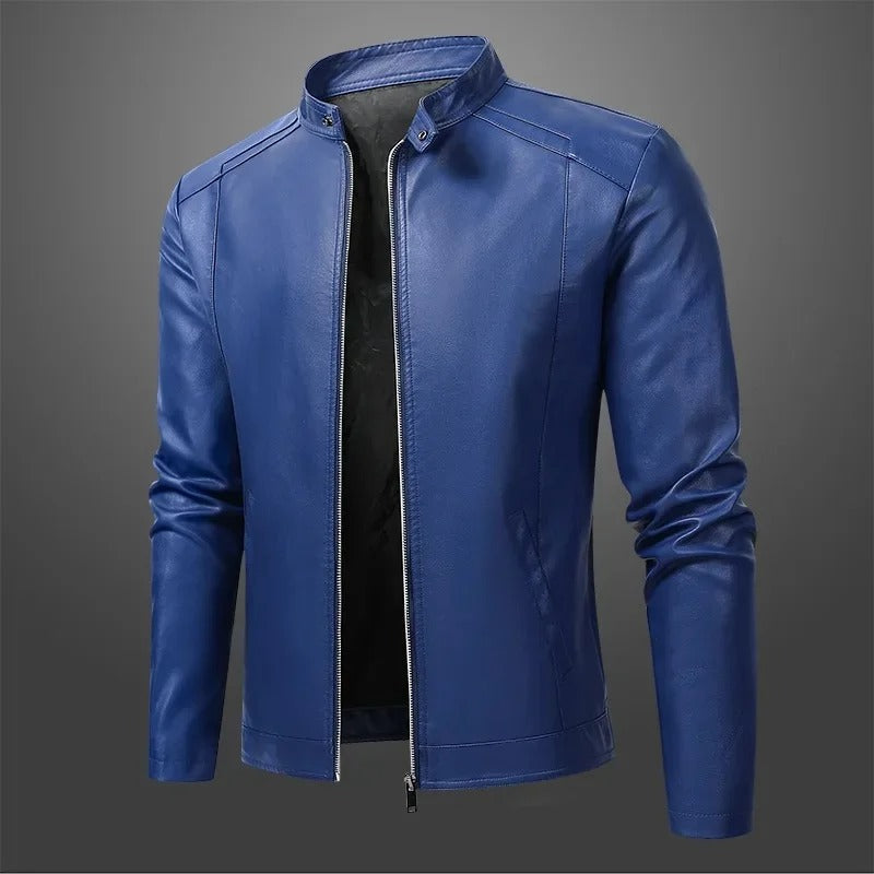 Friedhelm® | Elegante Herren-Lederjacke und Bikerjacke