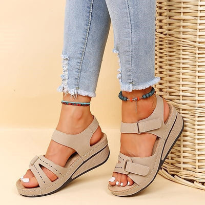 Malia – Stilvolle orthopädische Fußbett-Sandalen